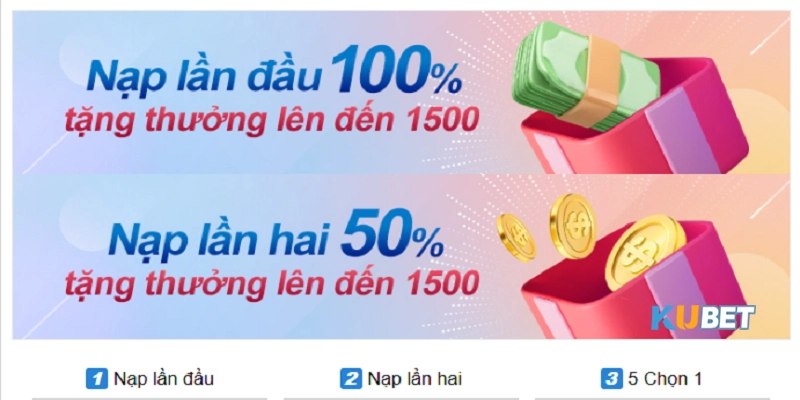 Thành viên mới nạp tiền nhận ngay ưu đãi 100%